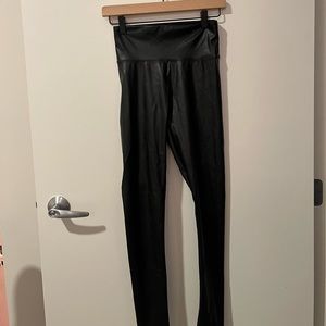 Leather leggings